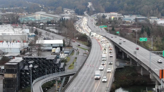 All northbound lanes of Seattle's SR 99 First Avenue bridge closed for 3 days