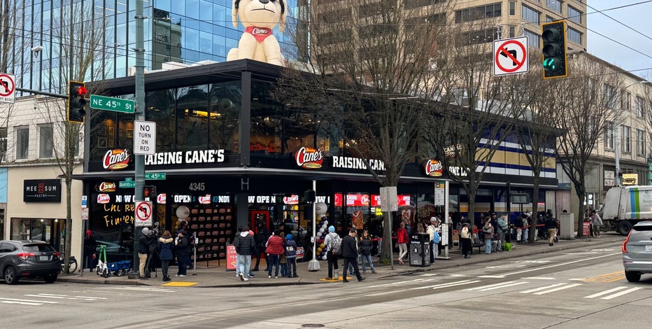 First Seattle Raising Cane's opens in University District