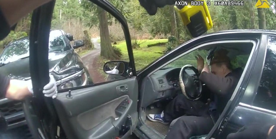 Video shows arrest of WA car prowl suspect who tried to flee