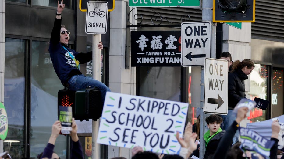 Super Bowl Parade Seahawks Football