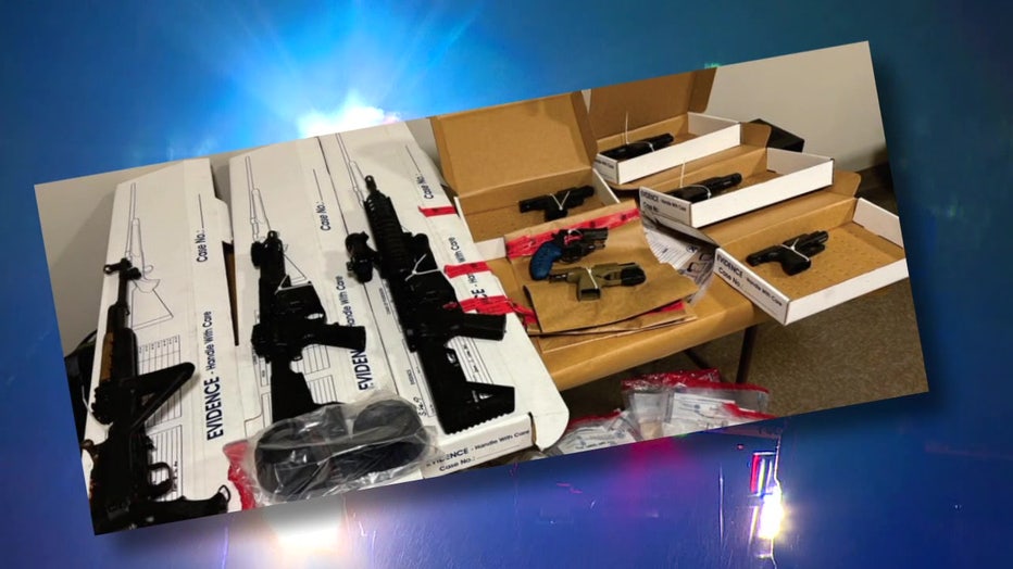 Tacoma Drug Bust Guns Seized