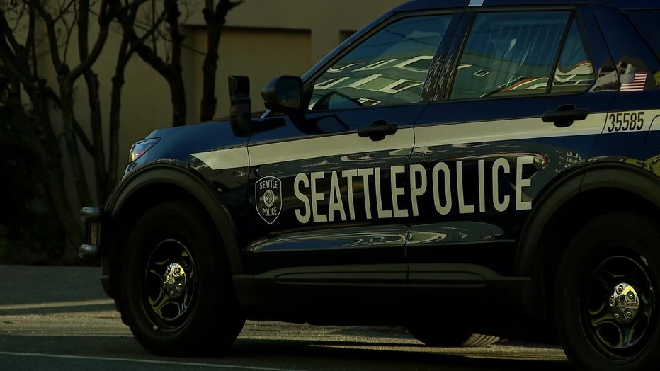 Seattle Police Cruiser South Seattle Shooting