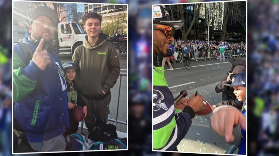 antonio rodrigues seahawks super bowl victory parade