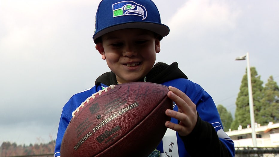 Little Antonio With Signed Ball