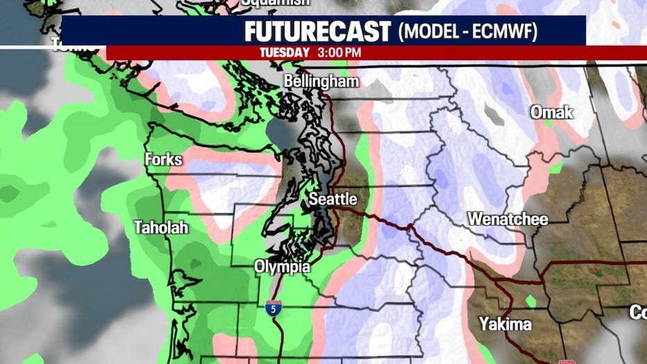 Seattle weather future forecast