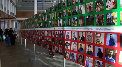 Seattle art exhibit, vigil honors hundreds killed during recent protests in Iran