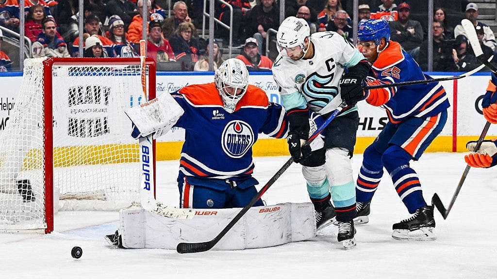 Reeling Seattle Kraken shutout by Connor Ingram in 3-0 loss to Oilers