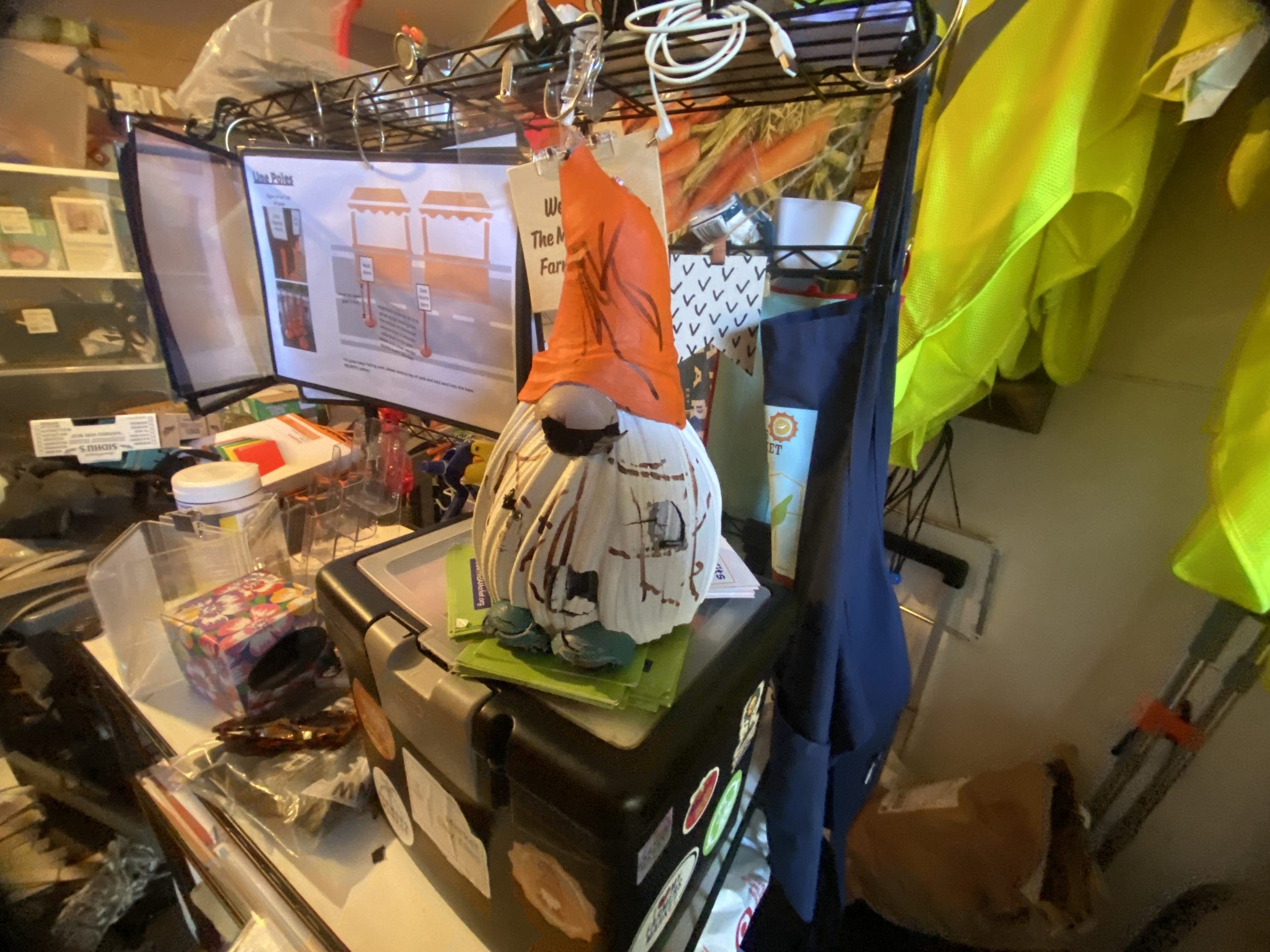 Thieves destroy gnome, steal supplies from WA's Mercer Island Farmers Market