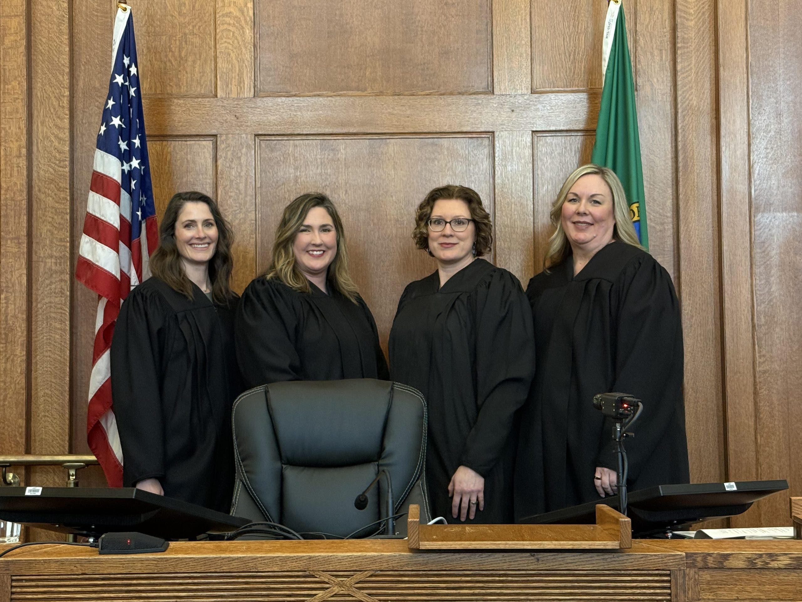 All 4 Skagit County Superior Court judges are women, first time in WA history