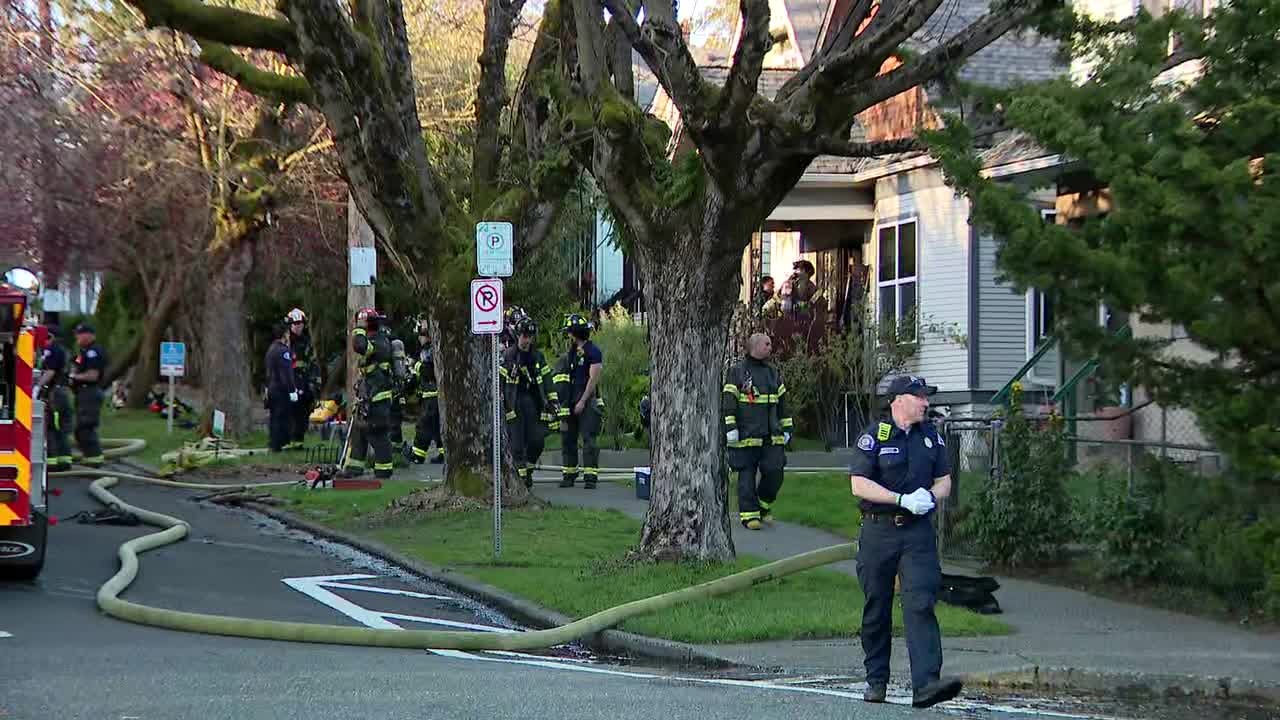 Woman dead in house fire in Seattle's Central District