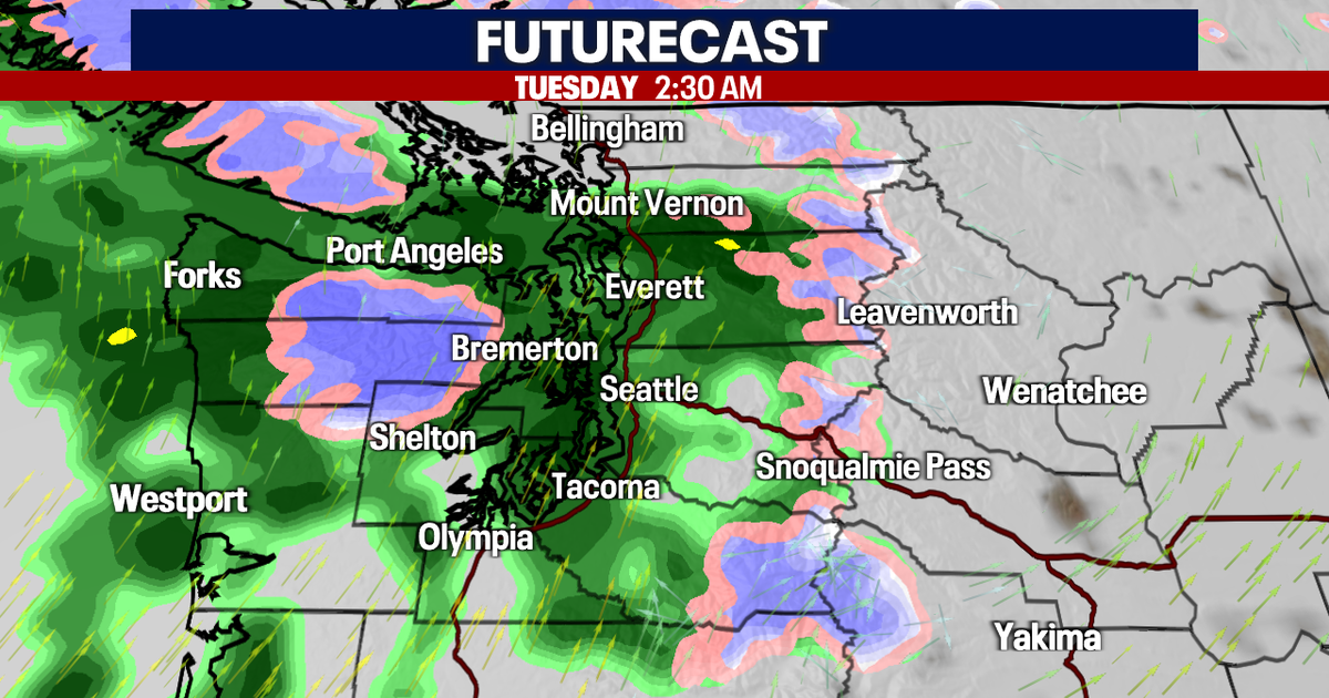 Seattle weather: Rain returns overnight Monday
