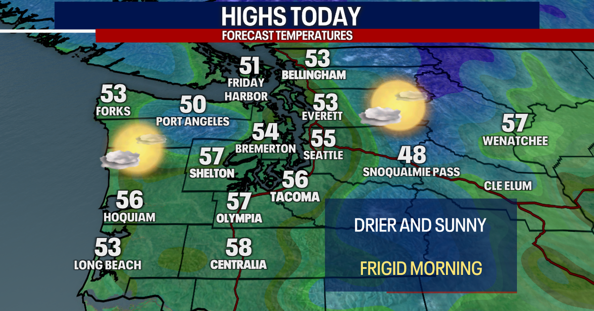 Dry with sunshine Friday, more spring-like conditions | FOX 13 Seattle