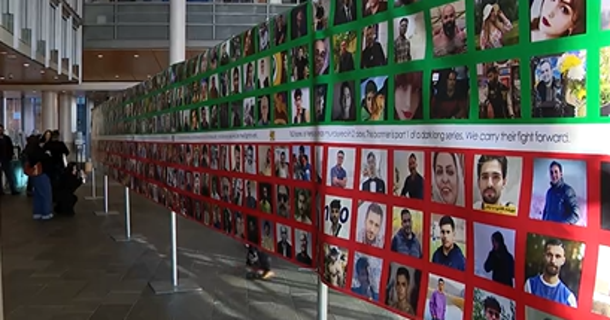 Seattle art exhibit, vigil honors hundreds killed during recent protests in Iran