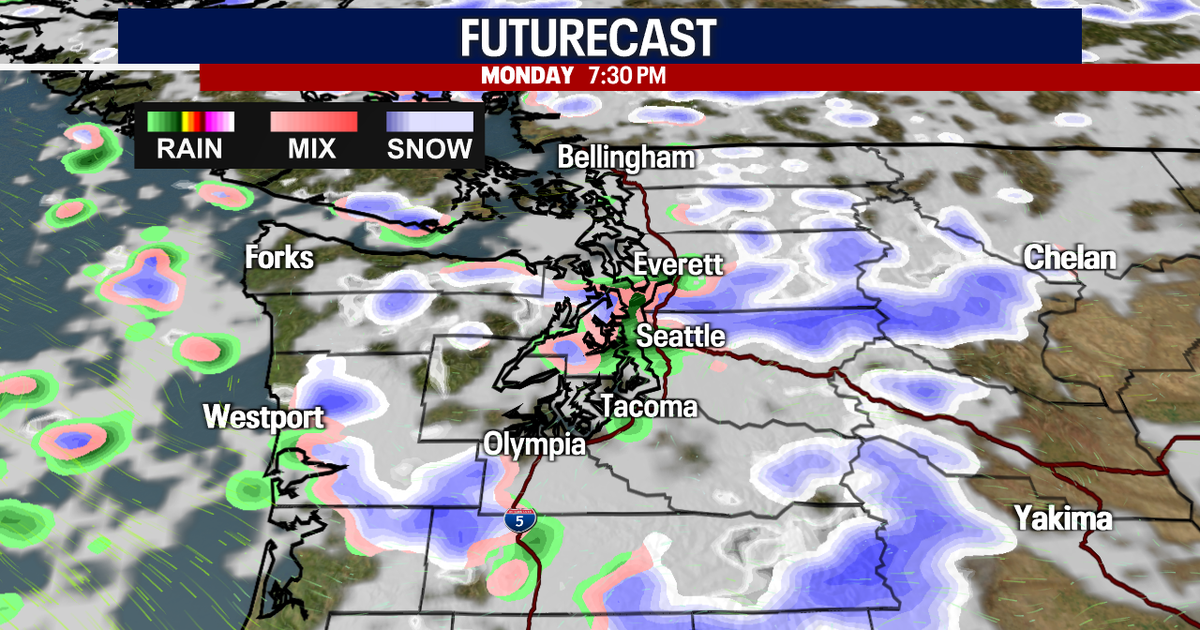 Seattle weather: Rain/snow mix this week