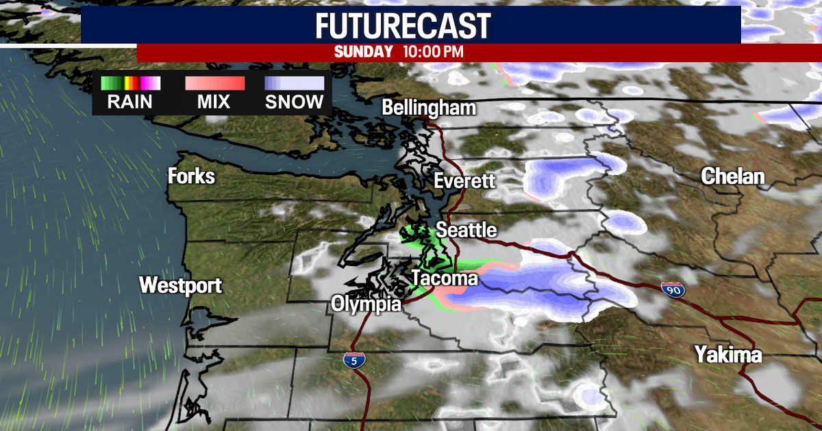 Freezing weather in Seattle area Monday morning