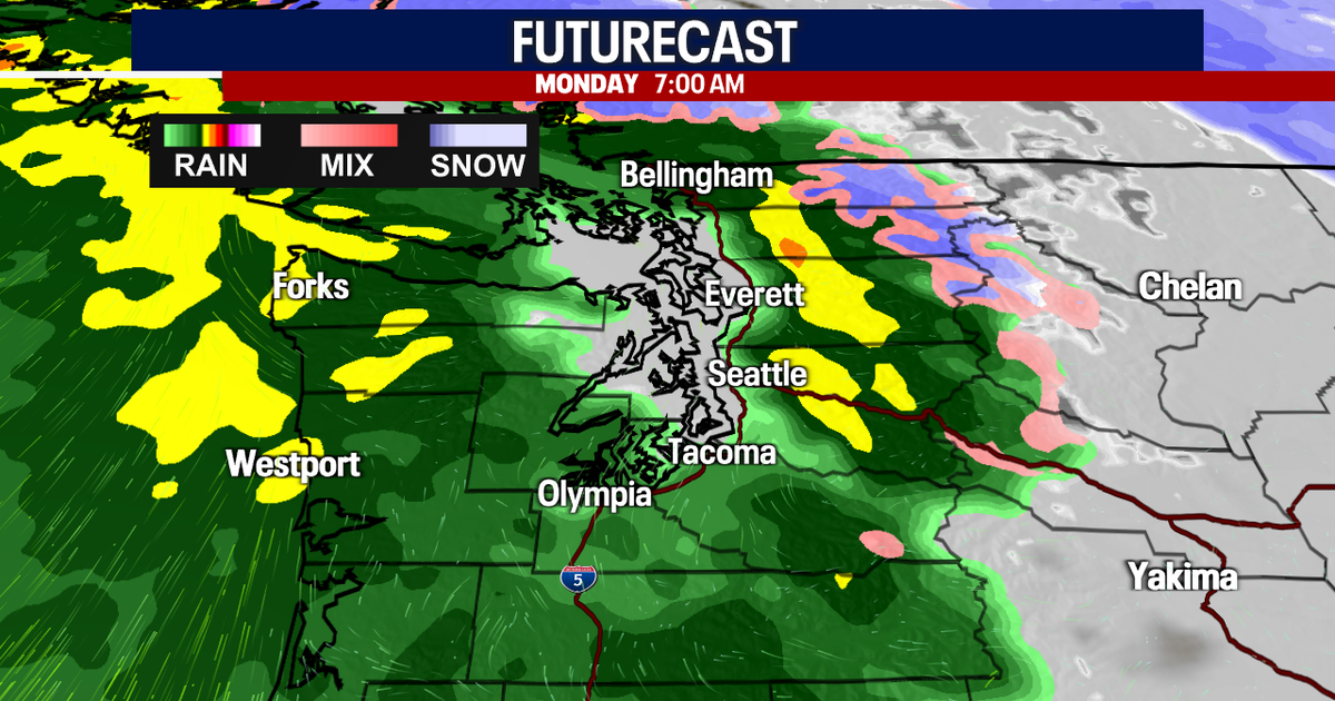 Seattle weather turns wetter with pineapple express