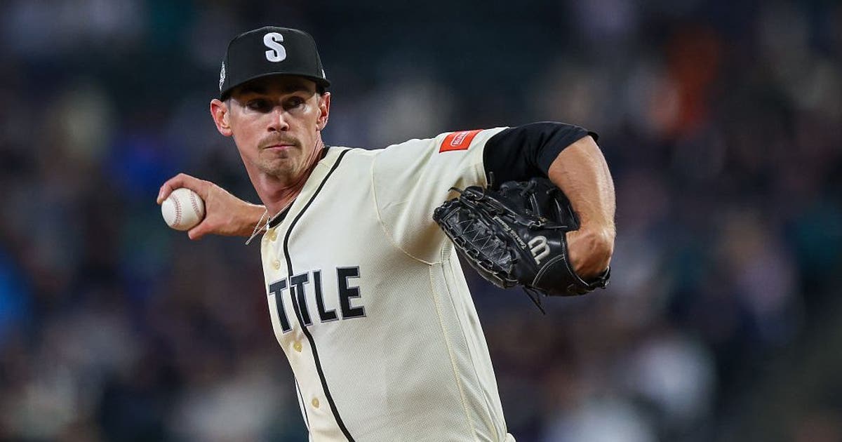 Emerson Hancock tosses six no-hit innings as Seattle Mariners roll to 8-0 win over Guardians