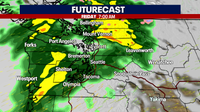 Seattle weather: Heavy rains wrap up Friday, flooding concerns continue