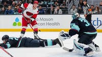 Joey Daccord makes 35 saves as Seattle Kraken earn 2-1 win over Hurricanes