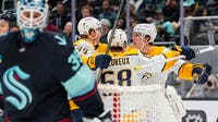 Seattle Kraken blow two-goal lead, lose 4-2 to Predators