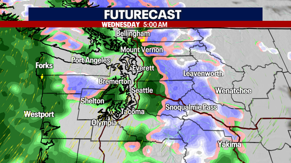 Seattle weather: Late night rain returns to western WA
