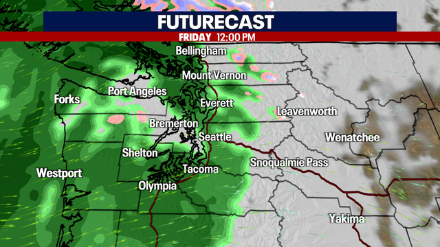 Seattle weather: Showers and mild temperatures Friday