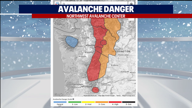 Seattle weather: High avalanche danger with more snow on the way