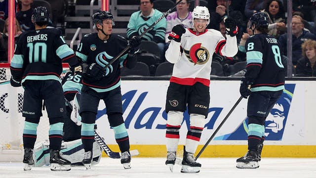 Seattle Kraken blown out in 7-4 home loss to Senators