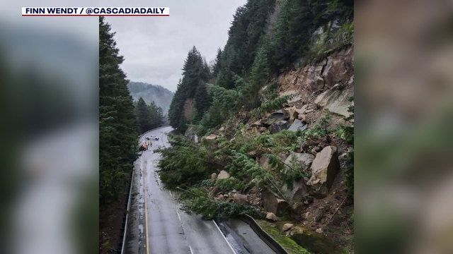 Gov. Ferguson updates public on landslide blocking I-5 northbound near Bellingham, WA