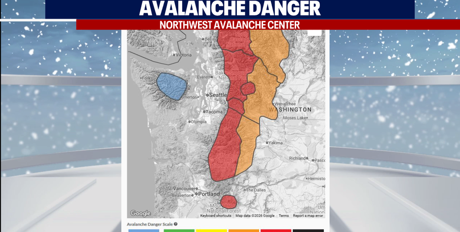 Seattle weather: High avalanche danger with more snow on the way