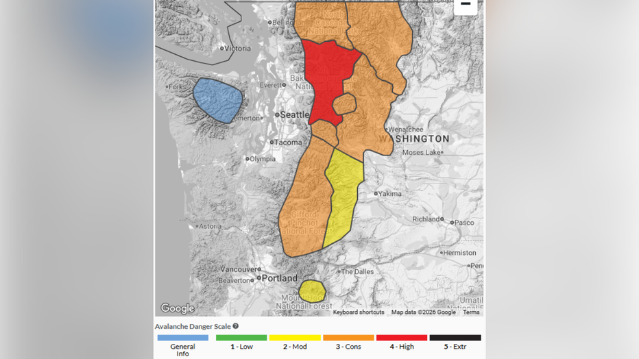 Avalanche Forecast Western Washington