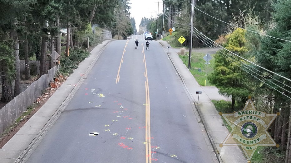deadly crash site in east bremerton on march 28 2026 source kitsap county sheriff's office