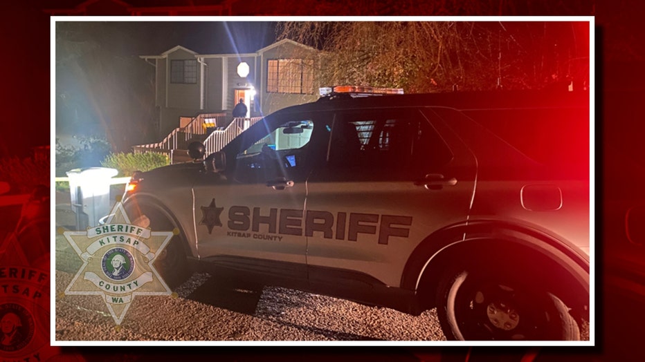 homicide investigation scene in poulsbo, washington