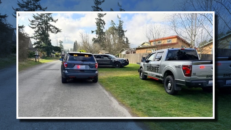 multiple law enforcement agencies respond to an arrest involving the suspect in a deadly bellevue hit-and-run crash