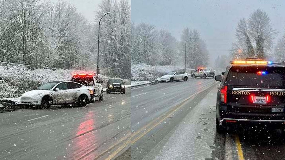 Renton Community – Winter Driving Alert This morning, Renton Police have already responded to several preventable collisions due to snowy and icy conditions. Please stay safe out there! As a reminder, here are a few key safety tips for driving in snow/ice