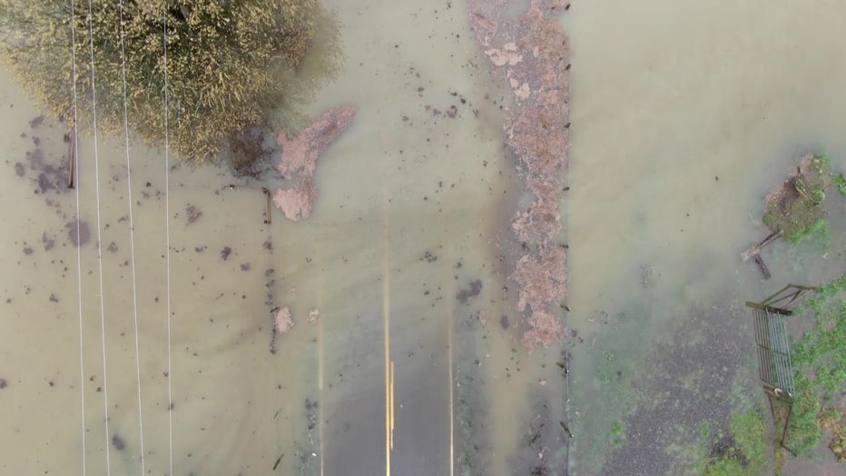 Flooded Roads In Carnation