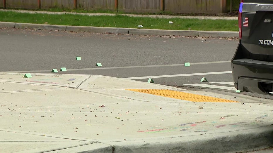 deadly tacoma shooting crime scene on mar 29 2026