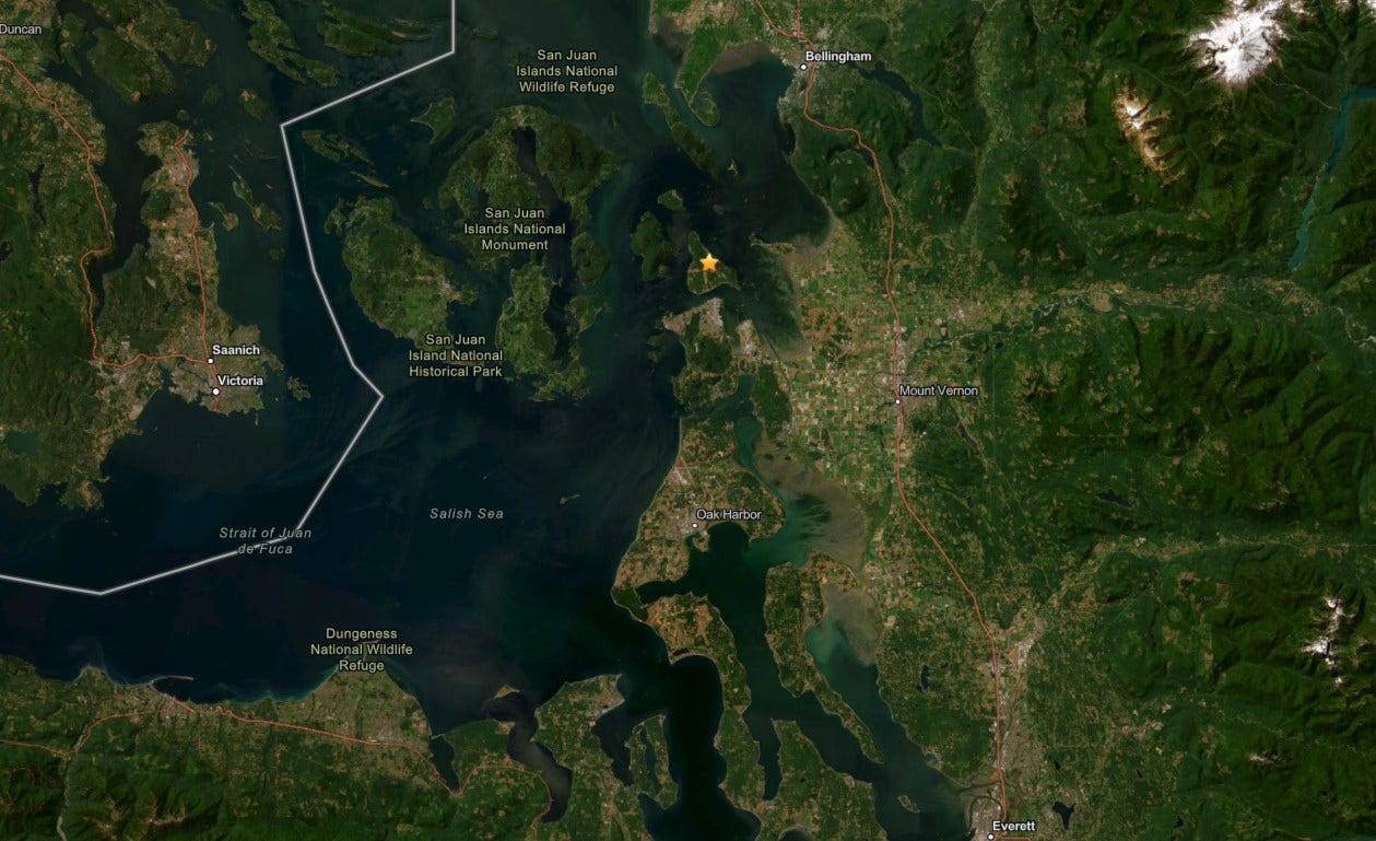 2.7 magnitude earthquake strikes near Anacortes, WA
