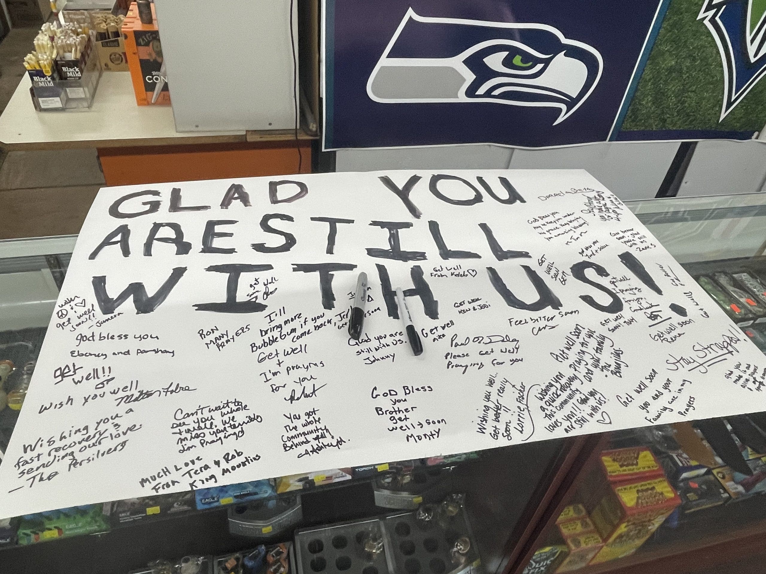 Community support pours in for Tacoma, WA store owner after surviving shooting on the job
