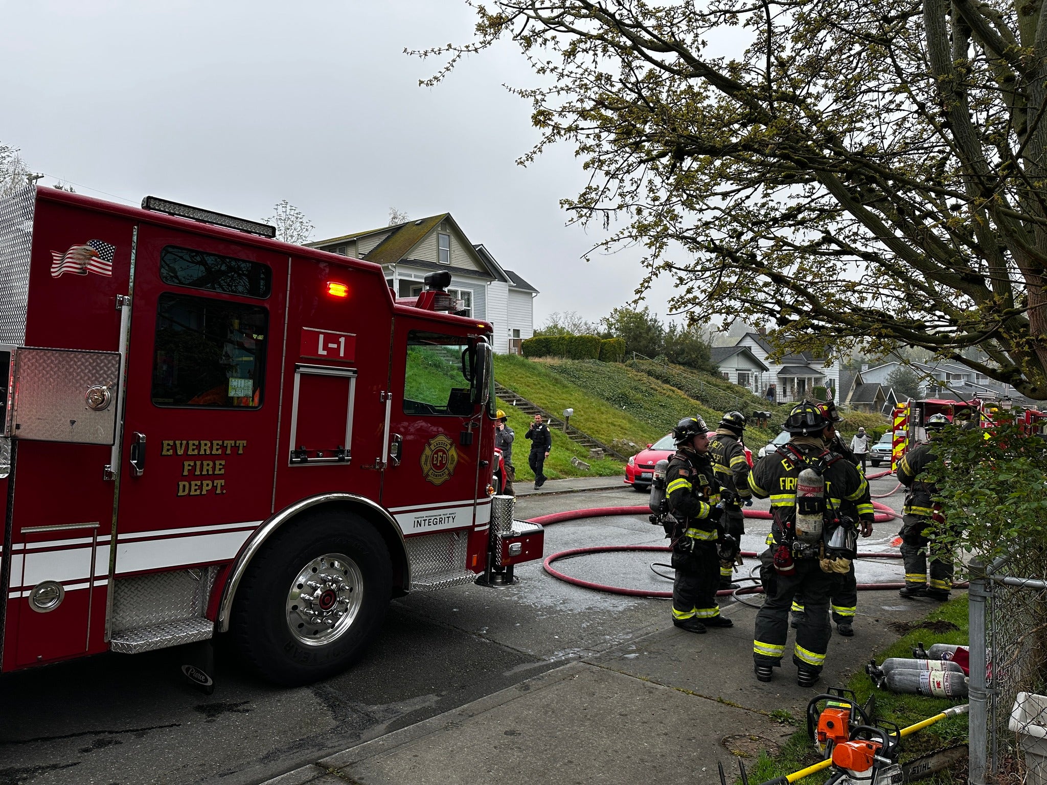 Everett, WA man, woman in their 70s die in house fire Sunday