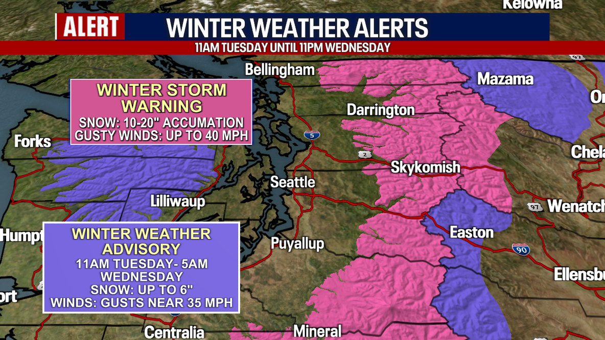 Seattle weather: Stormy stretch, then a ‘spring break’ from the rain