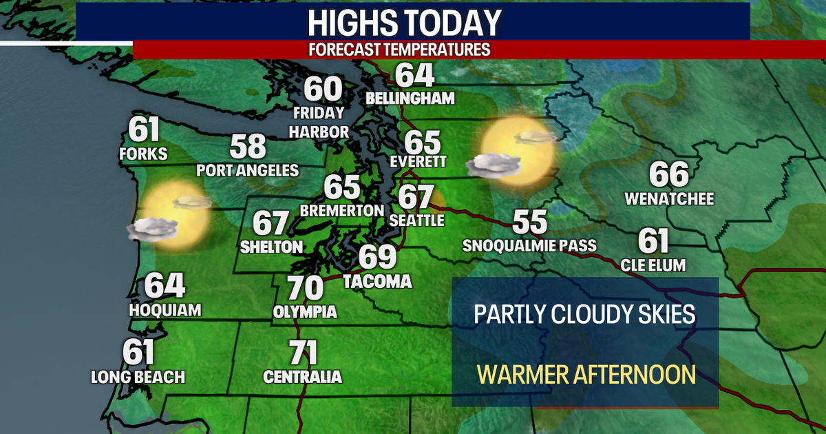 Seattle weather: Temperatures warming up this weekend