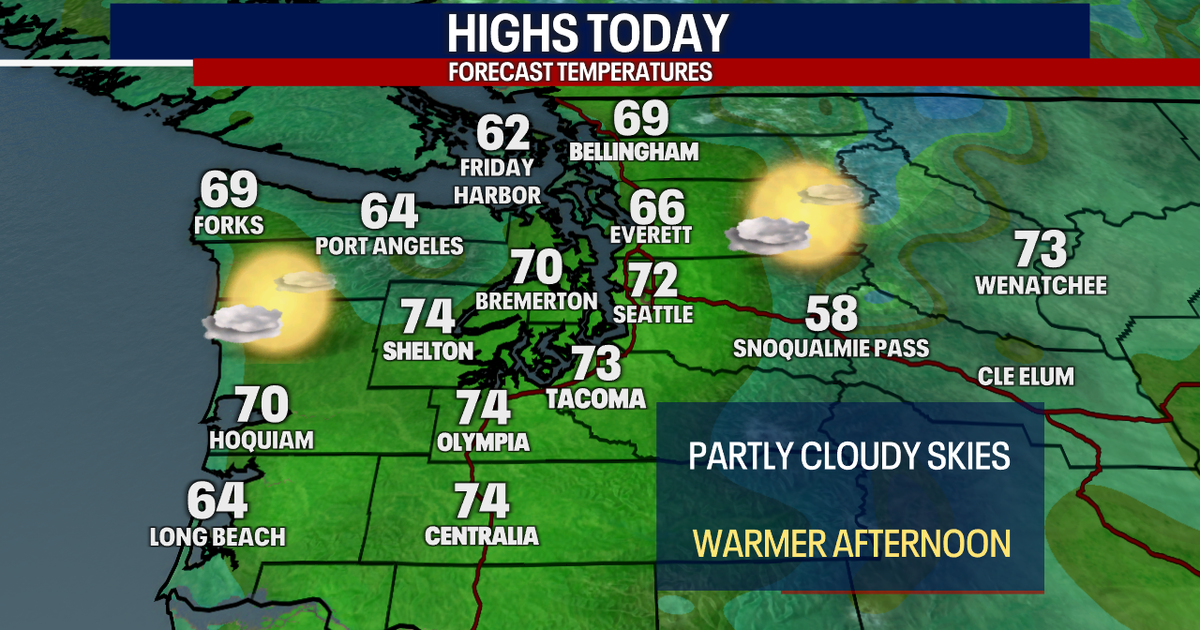 Seattle weather: Warmest temperatures this weekend