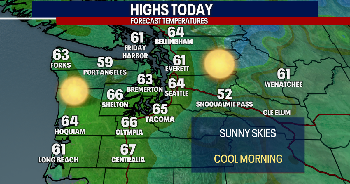 Seattle weather: Stunning sunny weekend ahead with mid-60s return