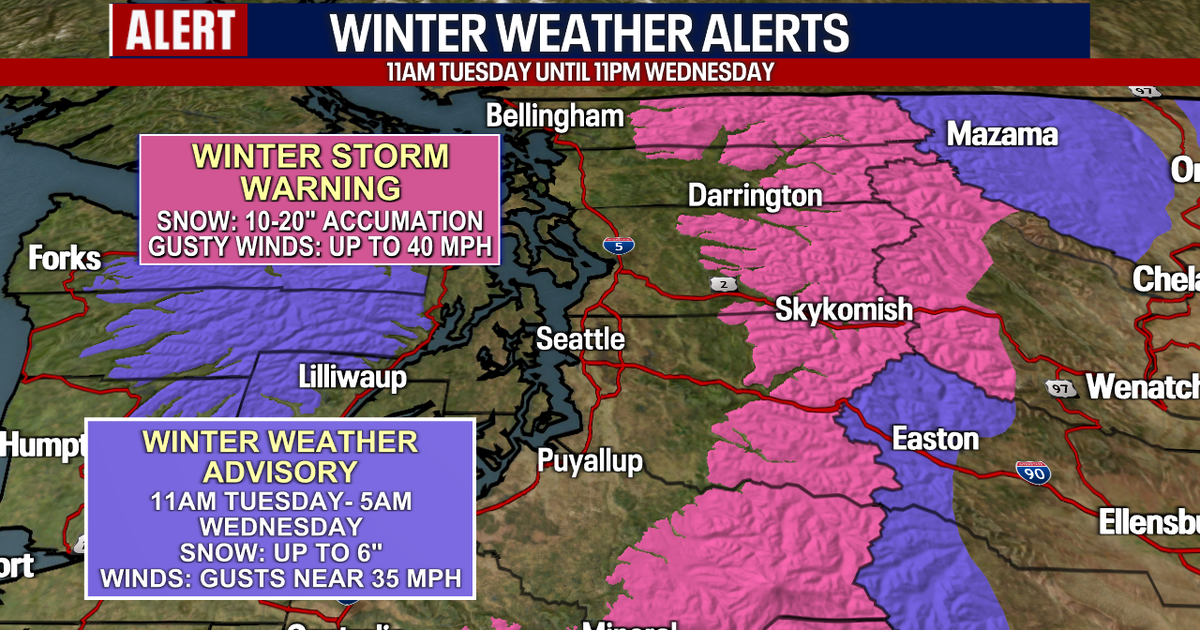 Stormy week, then ‘spring break’ from the rain | FOX 13 Seattle