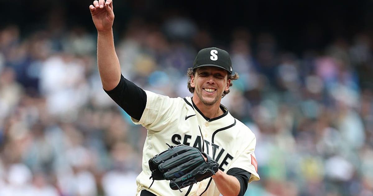 Logan Gilbert, Luke Raley lead Seattle Mariners to 6-1 win over Astros