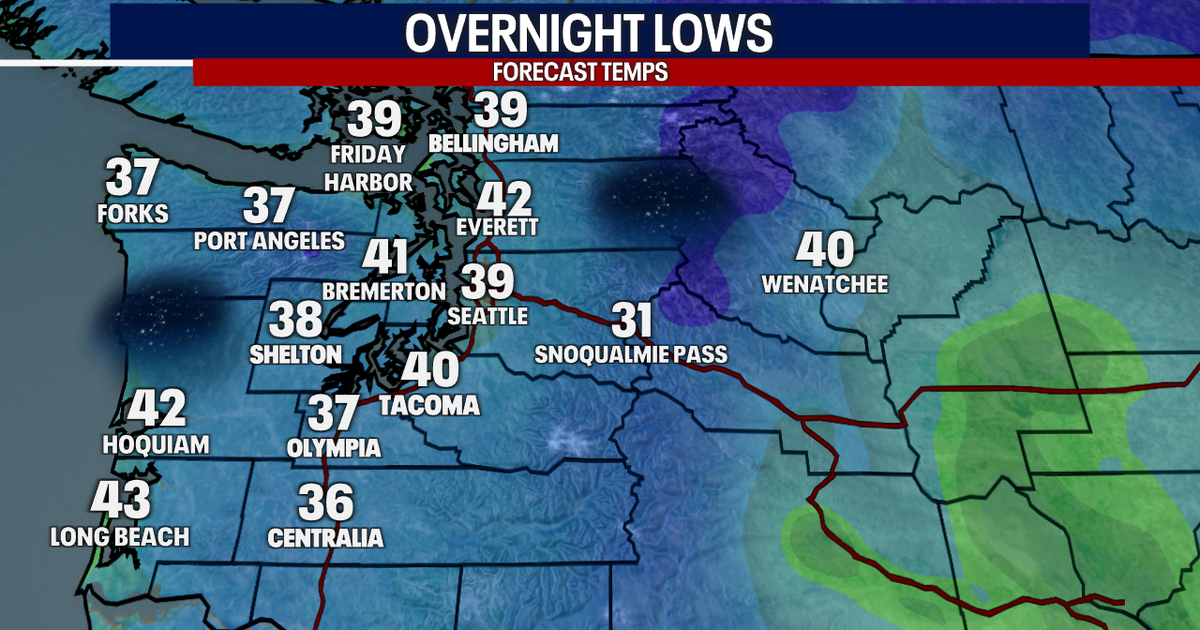 Seattle weather: Cooler week, but staying dry into weekend
