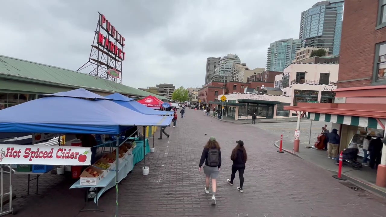 One year later: Is Pike Place better without cars? | FOX 13 Seattle
