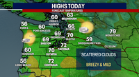 Seattle to see first 70-degree day of 2026