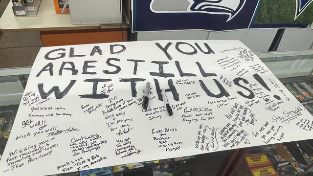 Community support pours in for Tacoma, WA store owner after surviving shooting on the job